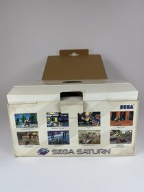 Sega Saturn System Console Complete in Box with Controller Tested W/ Sampler CD