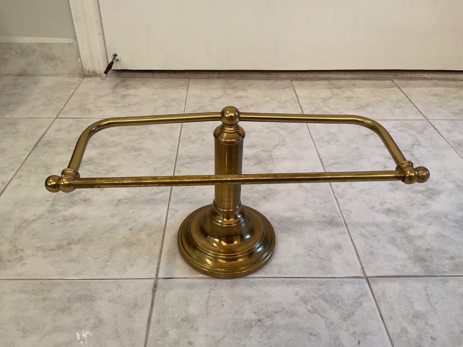 Holder / Bar / Stand ~ 8&rdquo; H X 13&rdquo;w~vtg