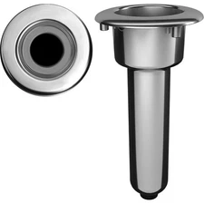 Mate Series Elite Screwless Stainless Steel 0° Rod & Cup Holder - Drain -...