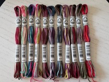 DMC Coloris 6-Strand Cotton Embroidery Floss Lot of 11 Skeins Assorted Colors