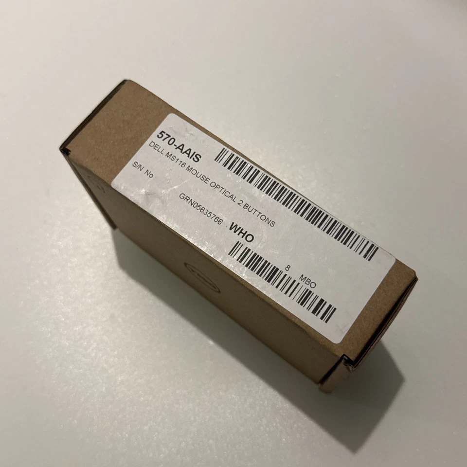 Genuine Original DELL MS116 mouse USB Type-A Optical PN: 0DMV3P - Image 3 of 4
