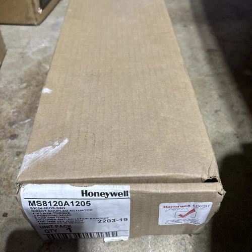 (Brand New) HONEYWELL MS8120A1205 S024-2P0S-SW2 DIRECT COUPLED DAMPER ACTUATOR