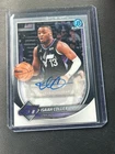 2025-26 Bowman Chrome Isaiah Collier Base Auto Utah Jazz