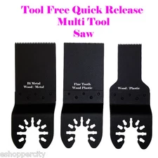 3 Multi Tool Saw Blade For Bosch OIS Rockwell HyperLock 3 amp Black and Decker