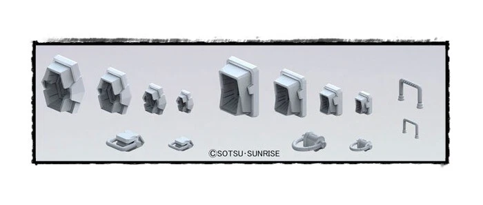 GUNDAM BUILDERS PARTS - MS Detail 01 Model Kit Bandai - Immagine 3 di 4