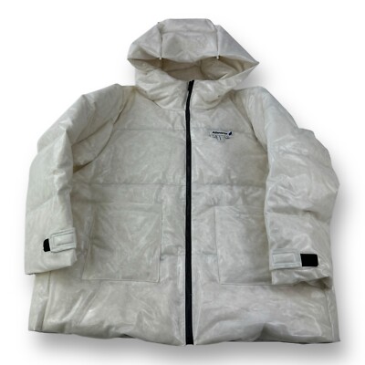 ADERERROR Transparent Down Fill Hooded PUffer Jacket Jacket Women's Size A1
