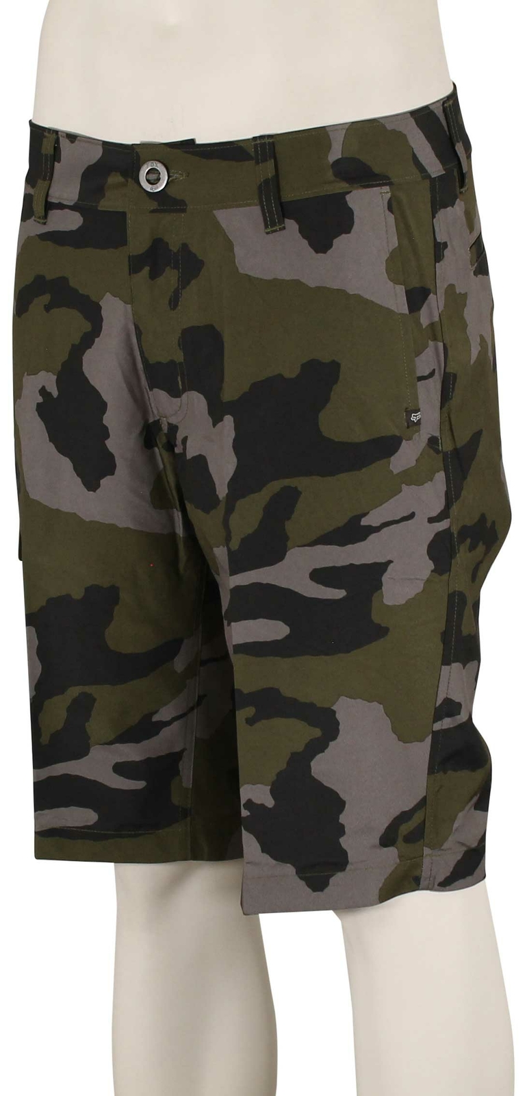 Шорты с принтом Fox Essex Tech зеленый камуфляж новинка 10390₽