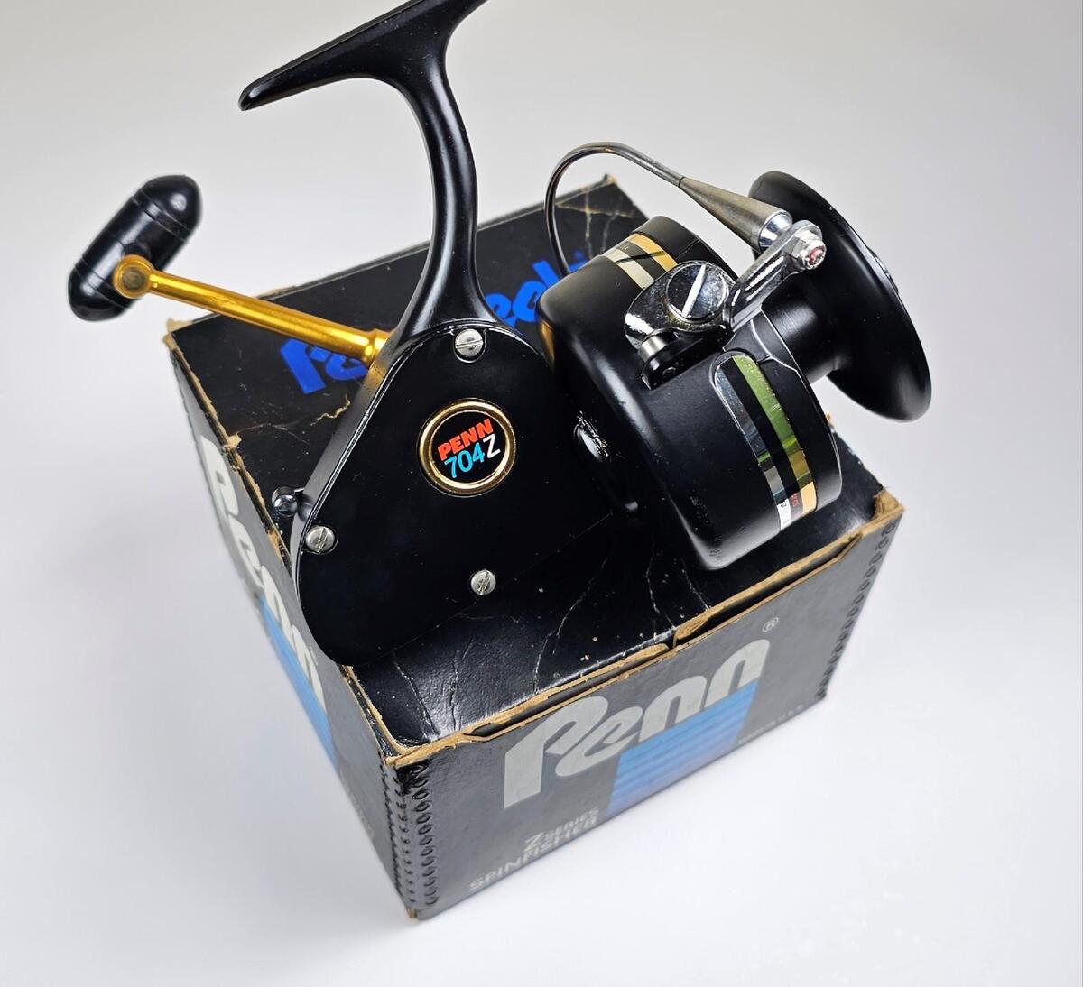 Penn Spinfisher Z Series 704Z Vintage 1978 w/Box/Paperwork Penn Spinfisher Z Series 704Z Vintage 1978 w/Box/Paperwork