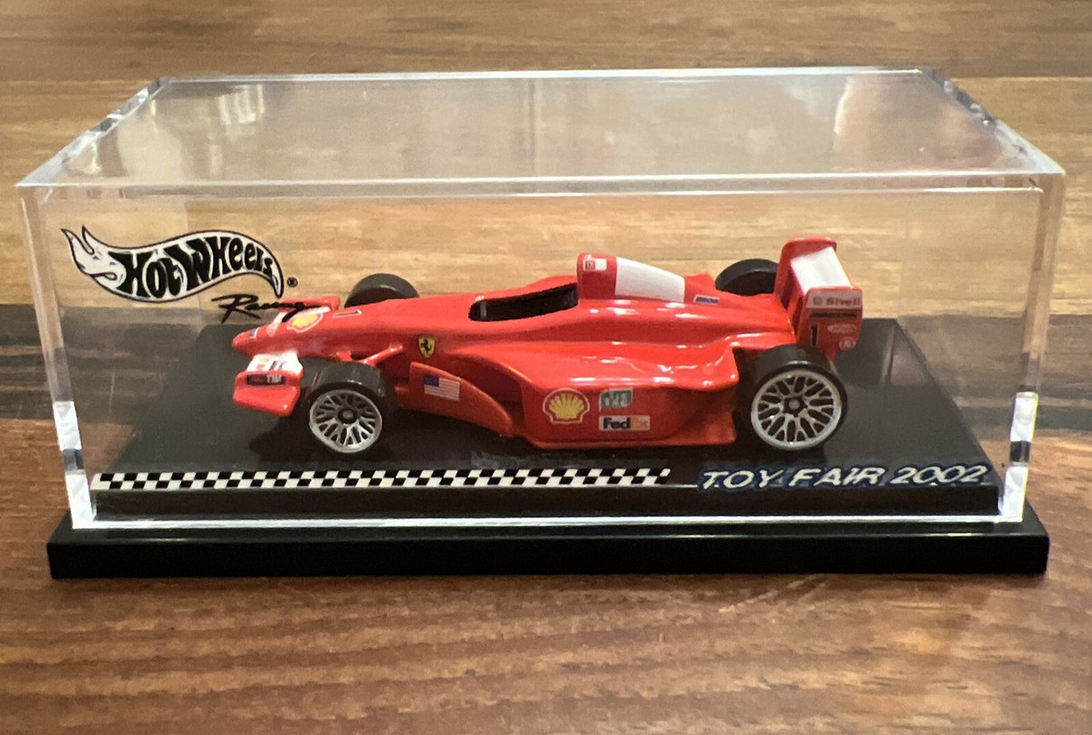 Hot Wheels Toy Fair 2002 フェラーリF1 Hot Wheels Racing 2002 Toy Fair Shell Ferrari Formula 1 Mint