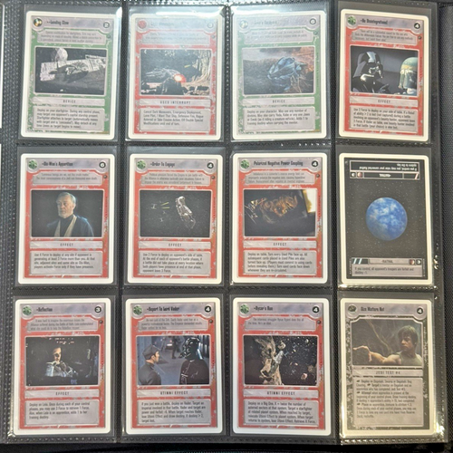 Star Wars CCG Dagobah Revised White Bordered Complete Set - 第 3/16 張圖片