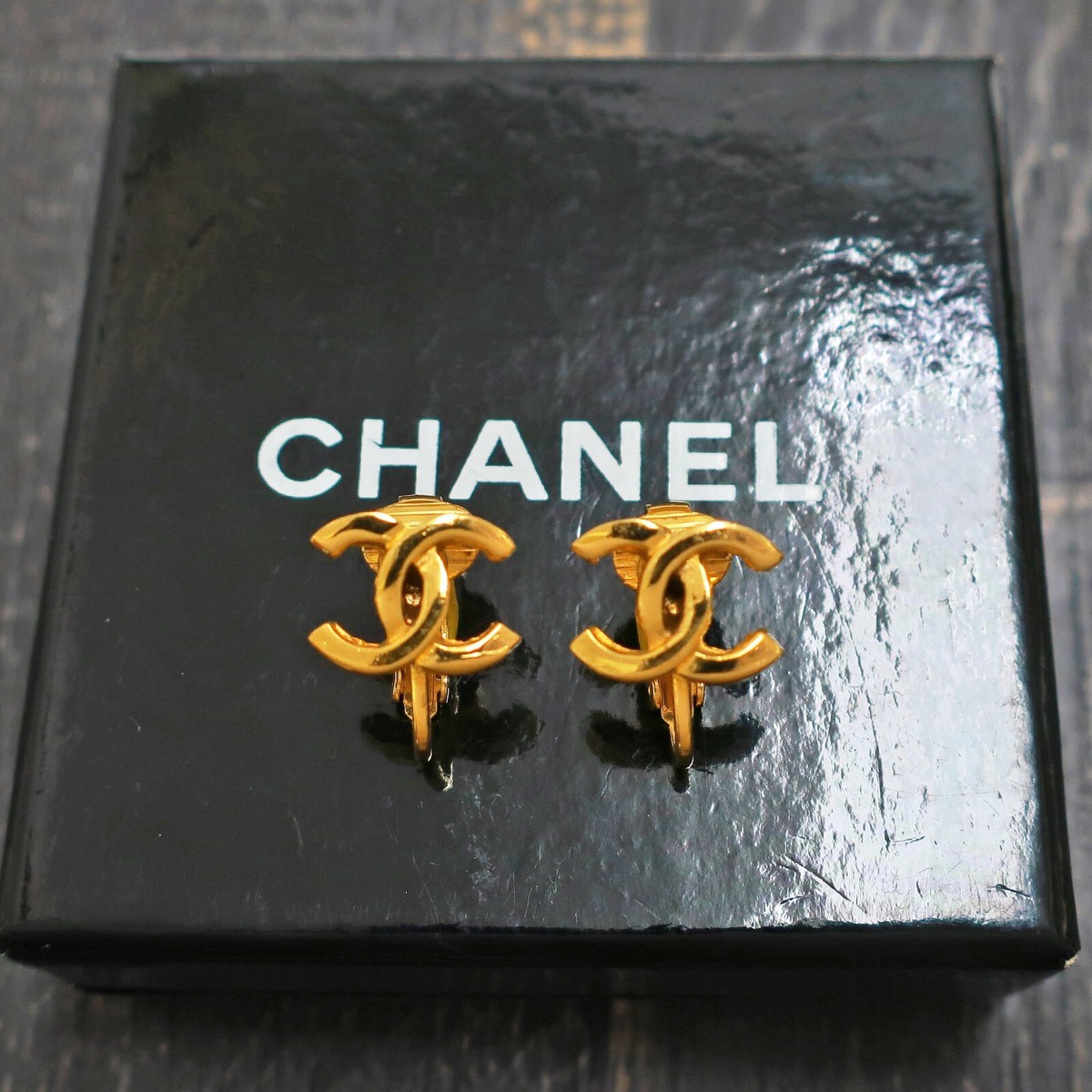 ピアス VINTAGE HOLLYWOOD Cross Line Cubic Earrings 5BNY508 KIKICHIC | CZ Pearlescent Clover Stud Earrings in 14k Gold