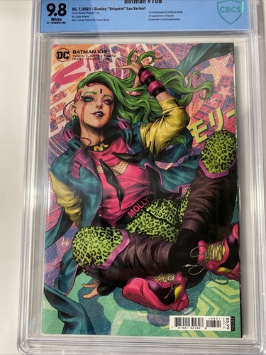 Batman 108 CGC 9.8 Variant Cover 1st full appearance of Miracle Molly. - Picture 2 of 8