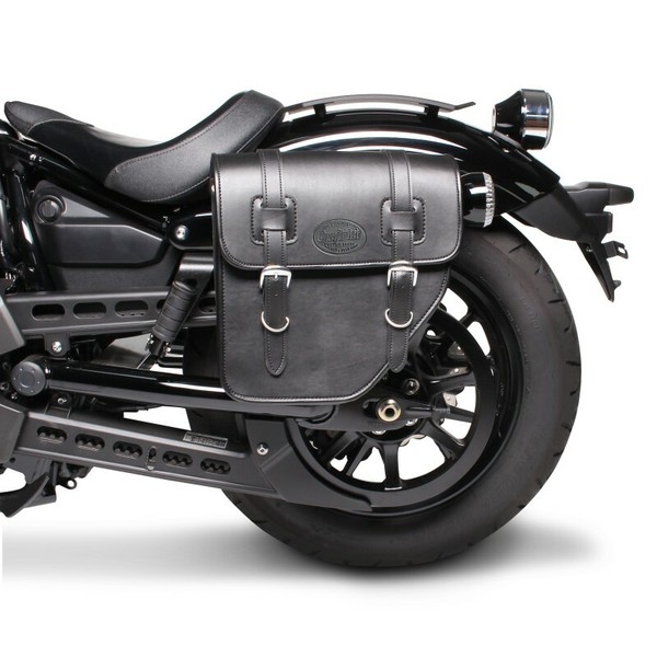 Satteltasche FüR Honda VTX 1300 R/S Texas Schwarz Links-image