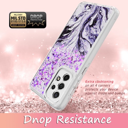For Samsung Galaxy A33 Two-Layer Shinning Glitter Sparkle Fashion Case - 第 6/8 張圖片