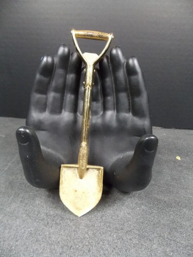 Large Brass 7" Shovel Decor piece - Picture 3 of 8