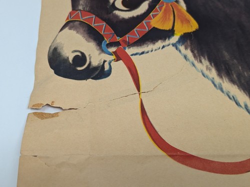 Vintage Donkey Party Game by Saalfield 1950s - Picture 7 of 8