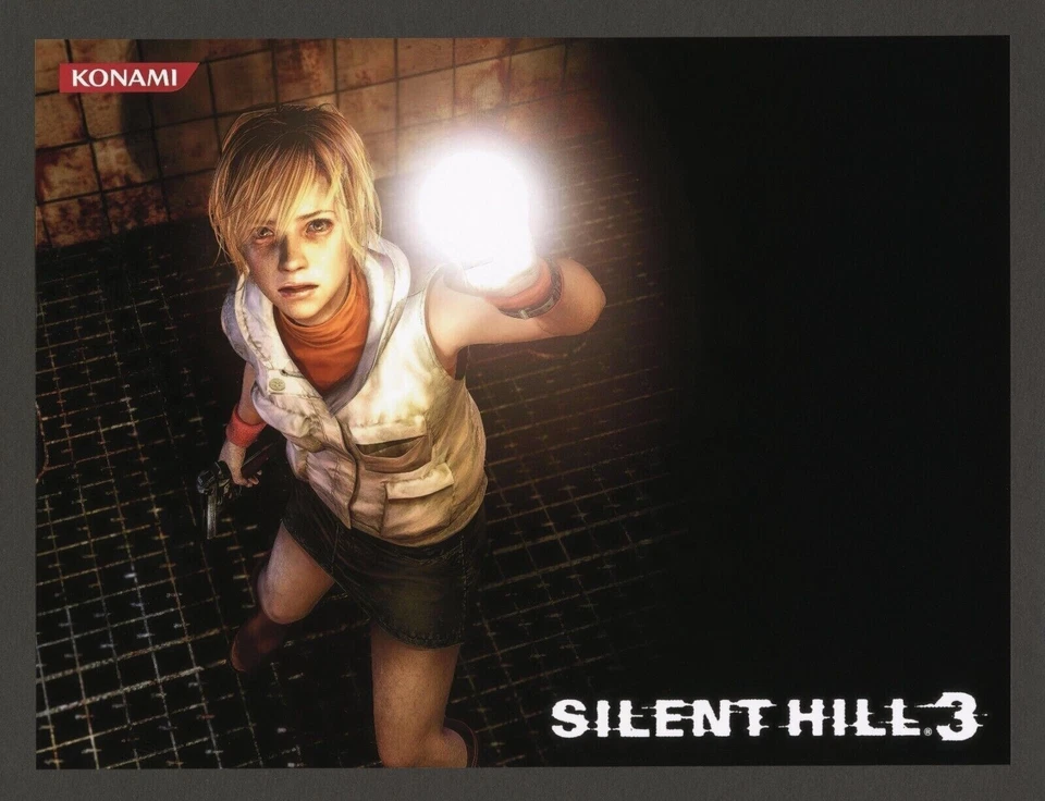 Silent Hill 3 Playstation 2 XBOX PÓSTER PAQUETE DE 3 12x18 impresión artística de alta calidad PS2 Foto 3 de 4
