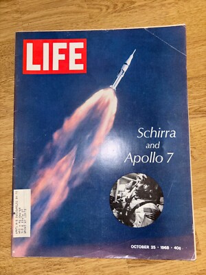Life Magazin 25. Oktober 1968 Schirra und Apollo 7 NASA Space
