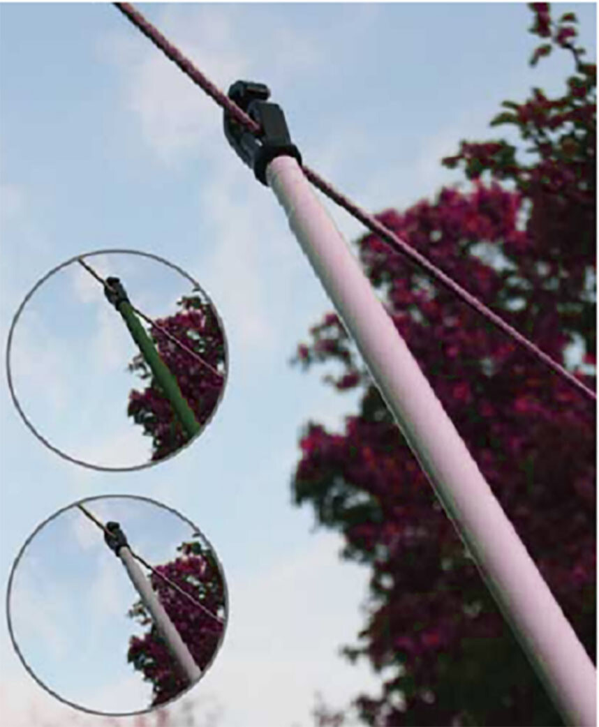 Clothesline Prop Pole