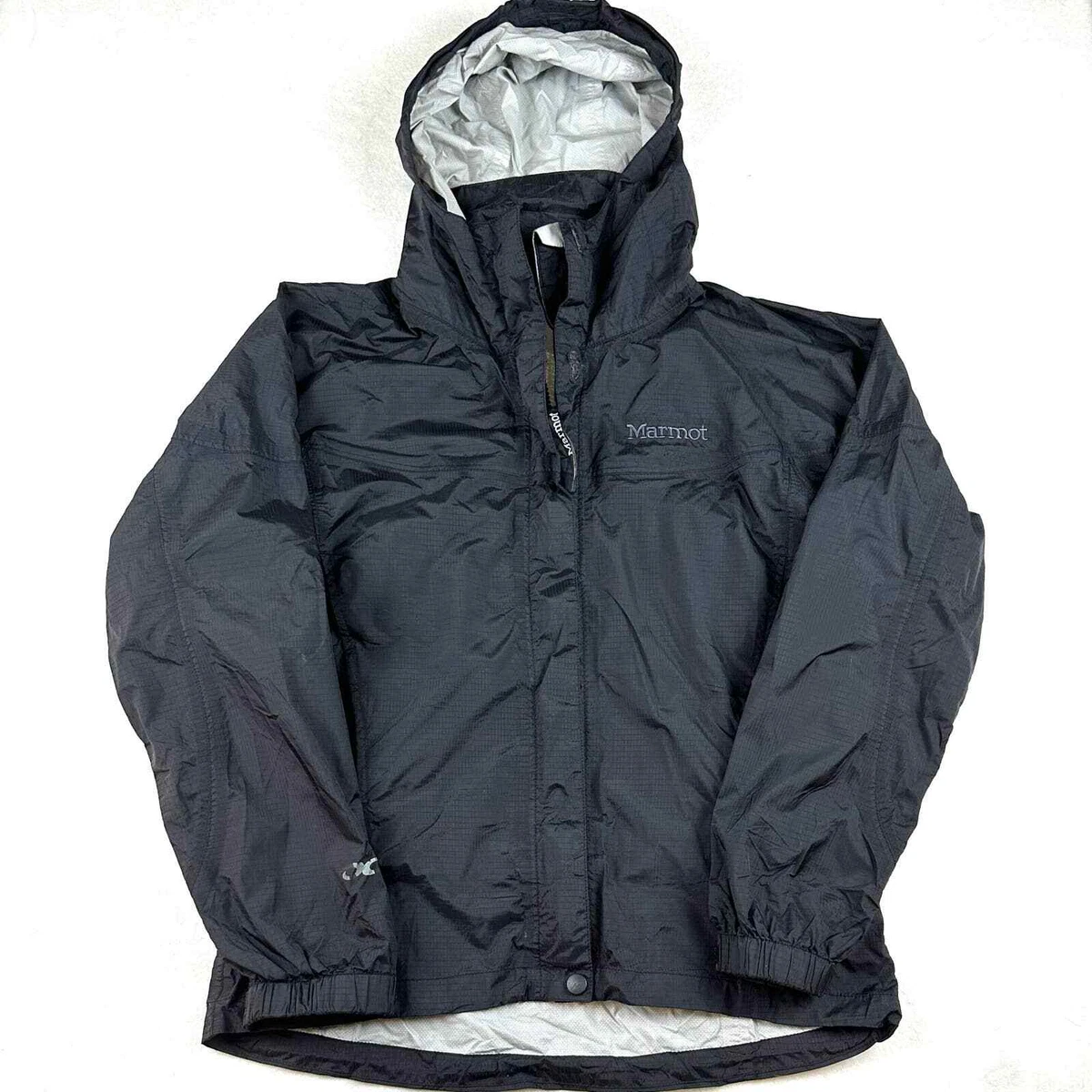 Petite rain jacket with cheap hood
