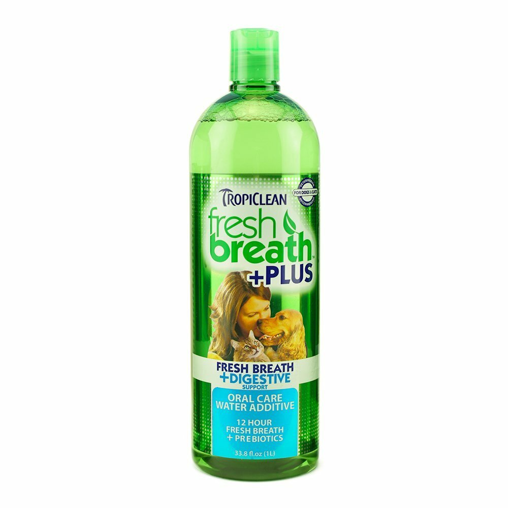 tropiclean fresh breath water additive 33.8 ounce