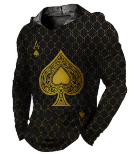 Sudadera con Capucha Para Hombre Camiseta Novedad Gráfica Pullover Sudadera Suave Peso Ligero - Imagen 27 de 60