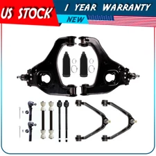 Front Lower Upper Control Arm Tie Rod End For 1999-2006 Chevrolet Silverado 1500