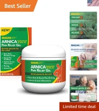 Arnica Gel - Alcohol-Free, Plant-Derived Pain Relief for Active Lifestyles - 4oz