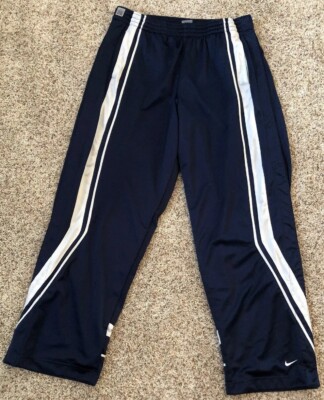 Vintage Nike Heavy Snap Button Tear Away Basketball Pants