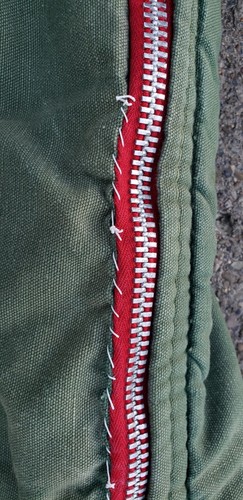 Vintage Coleman Backpacking Flannel Sleeping Bag Ducks Tent Camp USA Camping - Picture 14 of 23