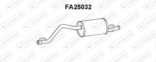 Silencieux arriè re Fiat Panda 750 pot é chappement Autobianchi Y10 1.0 essence