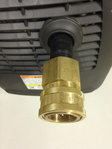 Escape GenExcape para Yamaha EF2400iSHC/EF2000iS/EF1000iS 1-1/2" QD escape extenso (1 ft) - Imagen 5 de 10