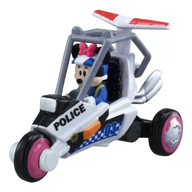 Takara Tomy Tomica DS03 Acrobat Police-Minnie Mouse Diecast Model Car New in Box Takara Tomy Tomica DS03 Acrobat Police-Minnie Mouse Diecast Model Car New in Box