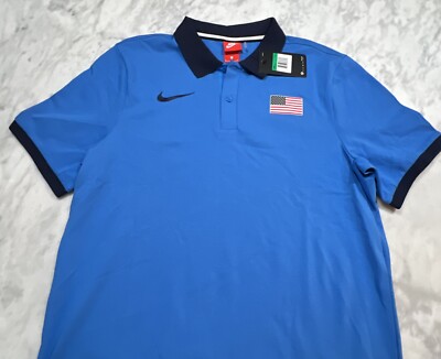 Nike Sportswear Olympics Team USA Size XL Polo Track Field Basketball NWT