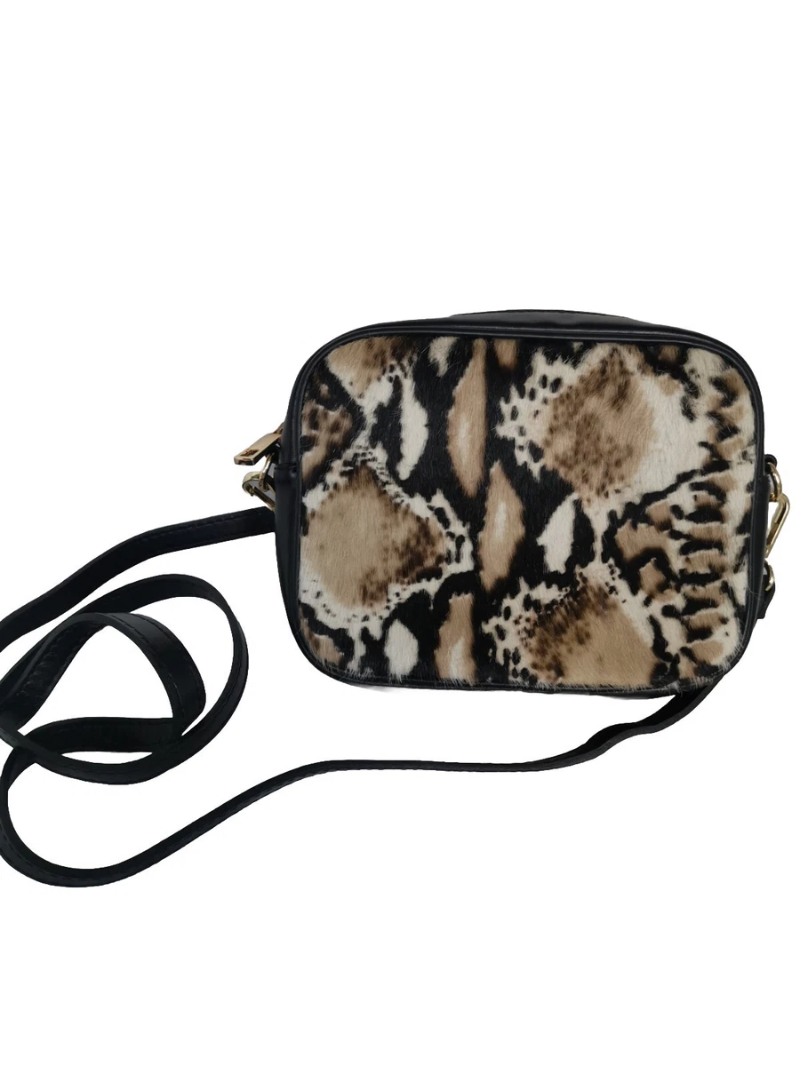Animal print shop leather handbags