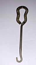 The Hazzard Shoe Popular Prices Metal Hook 4" Vintage Advertising Button Hook