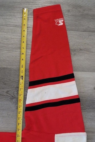 Rare! Authentic 49ERS Big Logo Starter Long Sleeve Sweater size Large - Picture 8 of 8