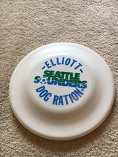 Seattle Sounders NASL Vintage Elliott Dog Ration Frisbee 1974 Nice