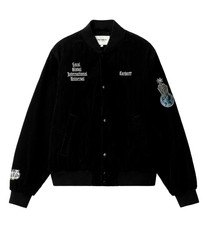 Carhartt Wip W' Letterman Jacket I030807 Black/wax M
