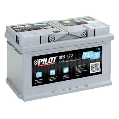 Pilot SMF 72Ah 700AEN Car Battery with Fast Charging