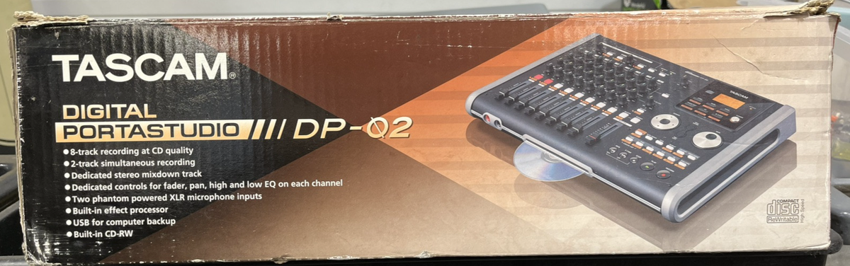 Tascam DP-02 Digital Portastudio Multitrack Recorder | eBay