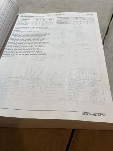 2005 Ford Focus OEM Service Repair Manual - Picture 4 of 5