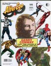 Alter Ego Magazine 131 Roy Thomas Gerry Conway Marvel DC *EB11