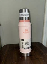 PINK STANLEY THE LEGENDARY CLASSIC THERMO BOTTLE W/ PRIMER CAP 