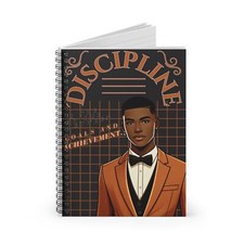 Spiral Notebook - Ruled Line-DISCIPLINE