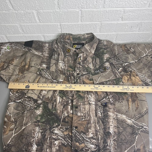 Scent Shield Recon System Layer One Camo Hunting Shirt Mens Size 2XL Real Tree - Picture 10 of 12