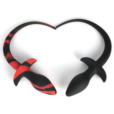 plug silicone en Forme De Queue De Chien Puppy Dog Tail Plug Game Funny Plug