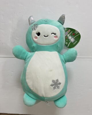 Squishmallow Hug Mees Yollie Yeti 10  With Tags and One Flaw 