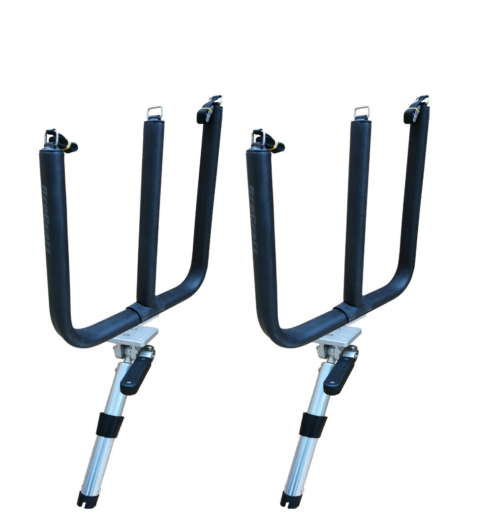 Brocraft Twin Paddle Board Rack for Boat/Twin Sup Board Rack for Boat