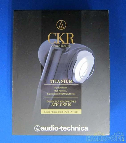 Audio-Technica ATH-CKR10 In-Ear Headphones Black With Box Used 